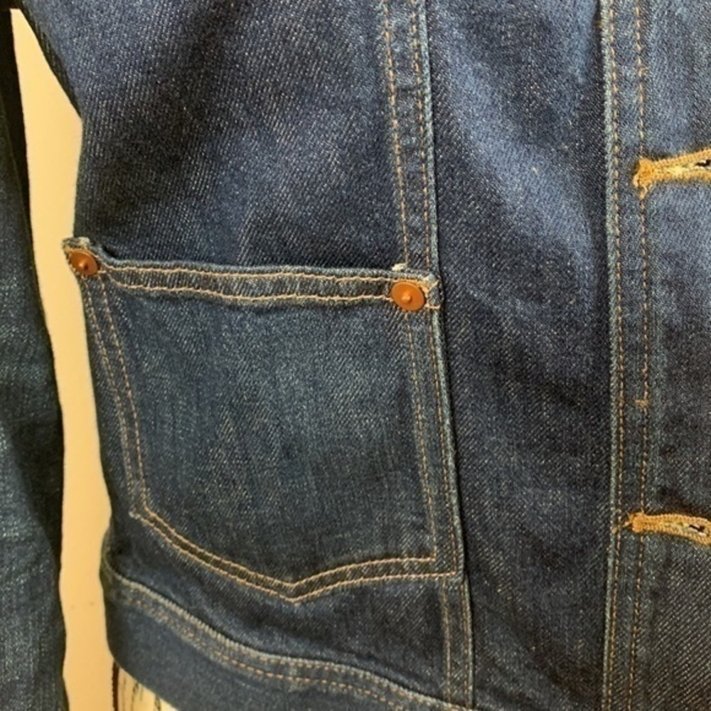 Madewell Denim Plaid Trucker Jean Jacket NWOT - Picture 8 of 13